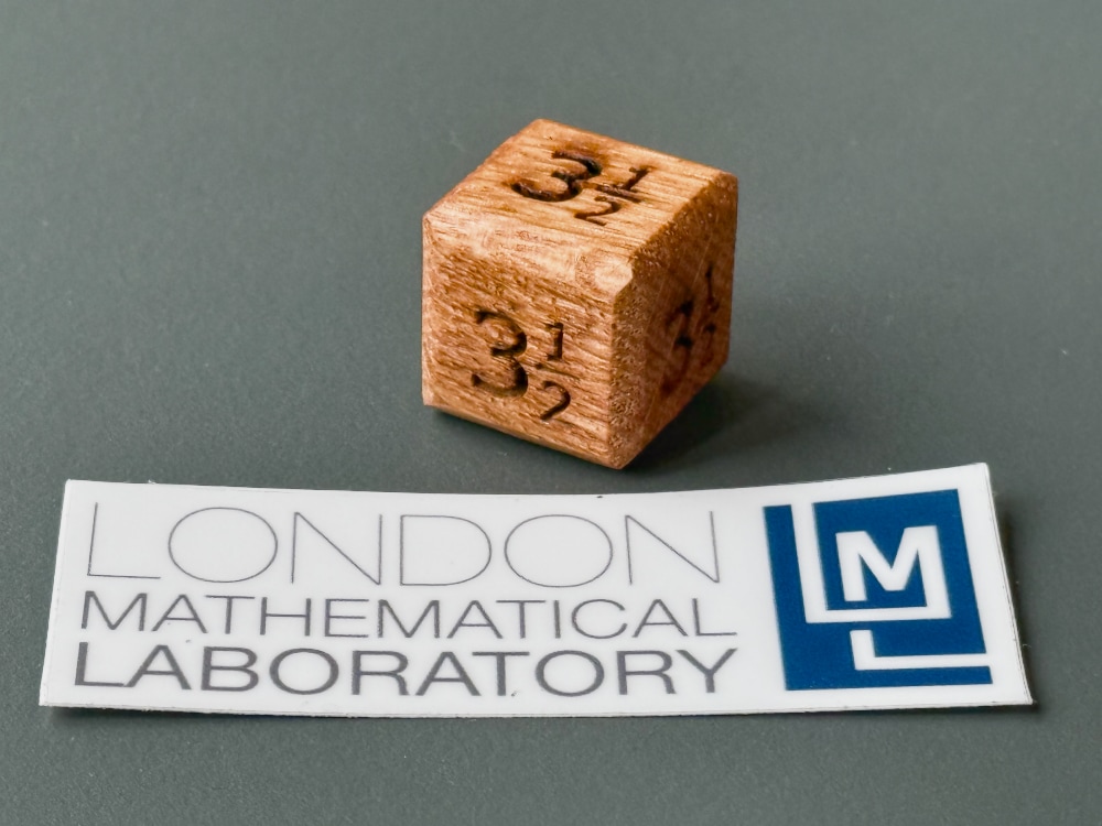 Expected Value Dice from the London Mathematical Laboratory